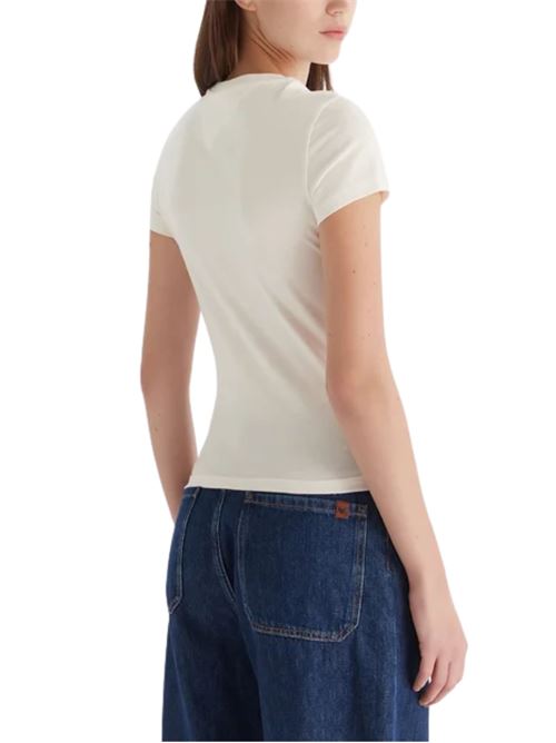 T-shirt in cotone nera Tommy Jeans | DW0DW21550YBH